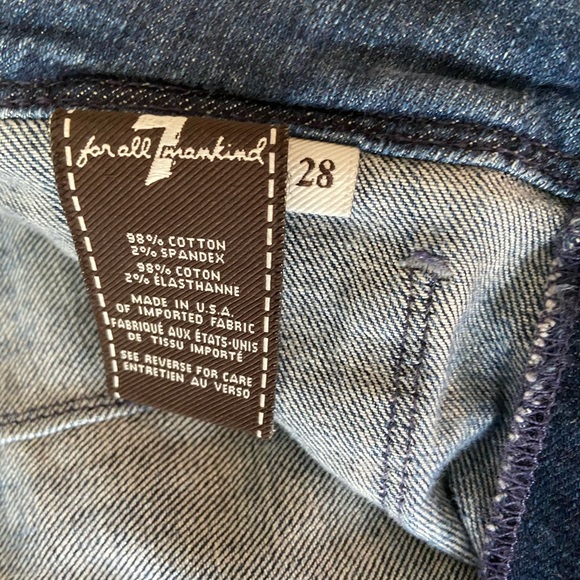 7 FAMK flared jeans - Picture 3 of 4